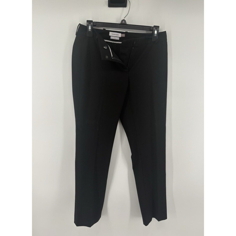 Calvin Klein Women’s Slim Fit Black Dress Pants Size 4P